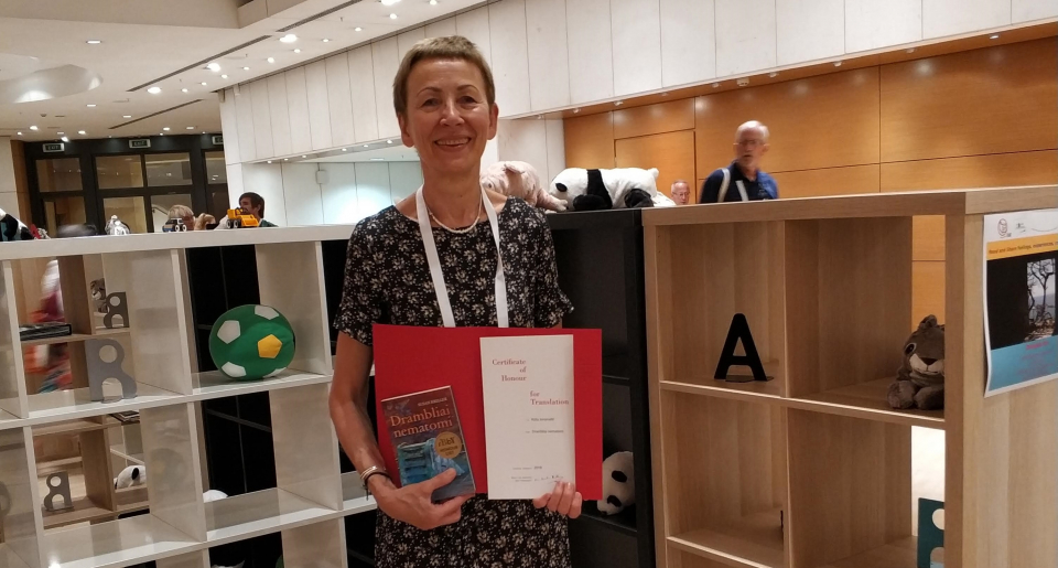 Rūta Jonynaitė: „Vertimą mėgstu lyginti su muzikos atlikimu“