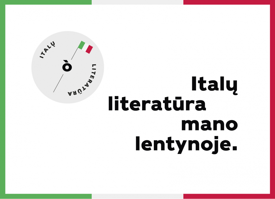 Leidyklos rekomenduoja: knygos, verstos iš italų kalbos